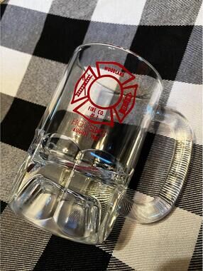 Woodland fire department collectible mug